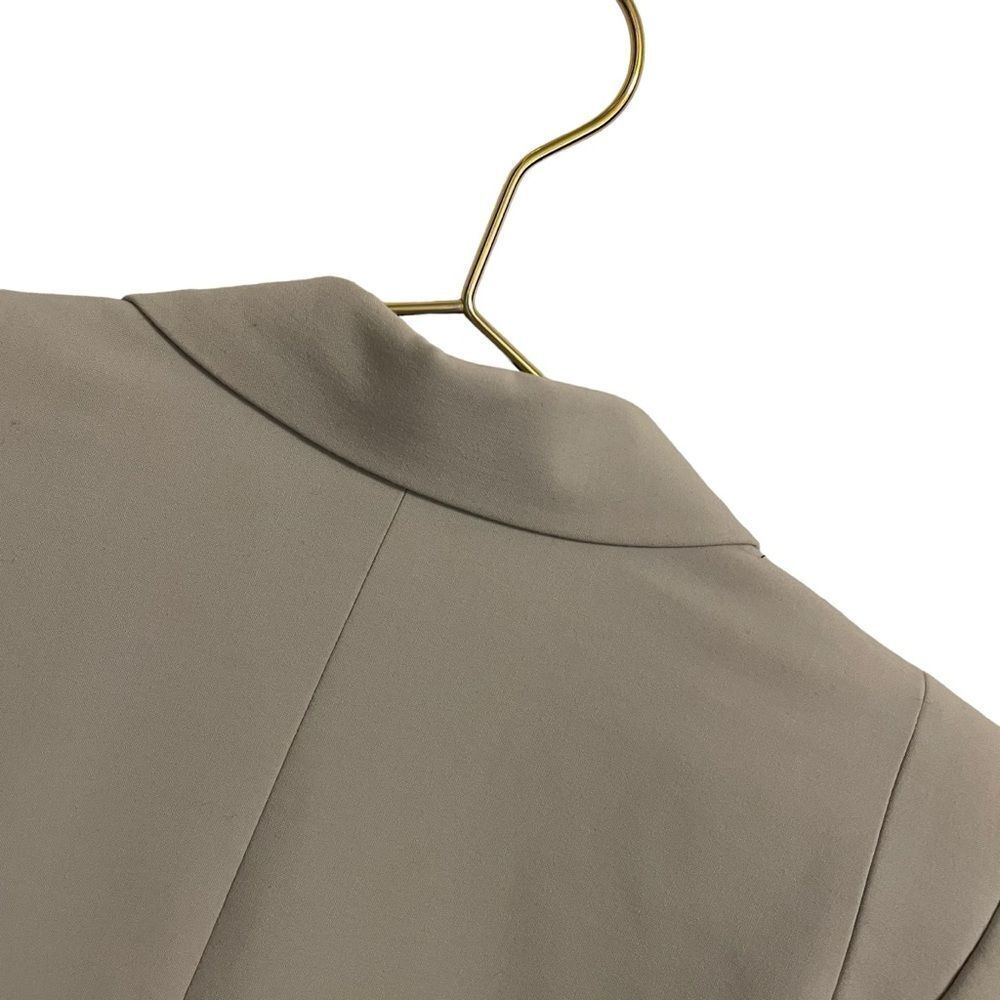 BCBGMAXAZRIA Bailey Blazer Pearl Grey Double Breasted Tailored Jacket Small - Picture 7 of 8